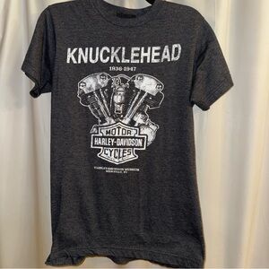 Harley-Davidson Black Knucklehead T-Shirt